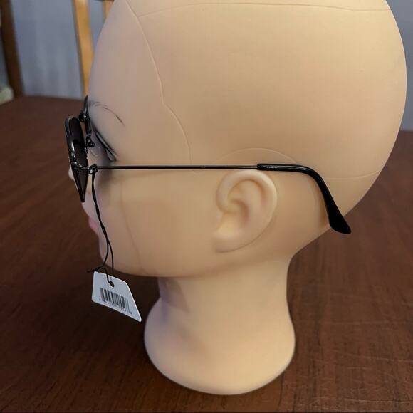 Polarized Anti-Glare Metal Frame Sunglasses Silver - Picture 5 of 10